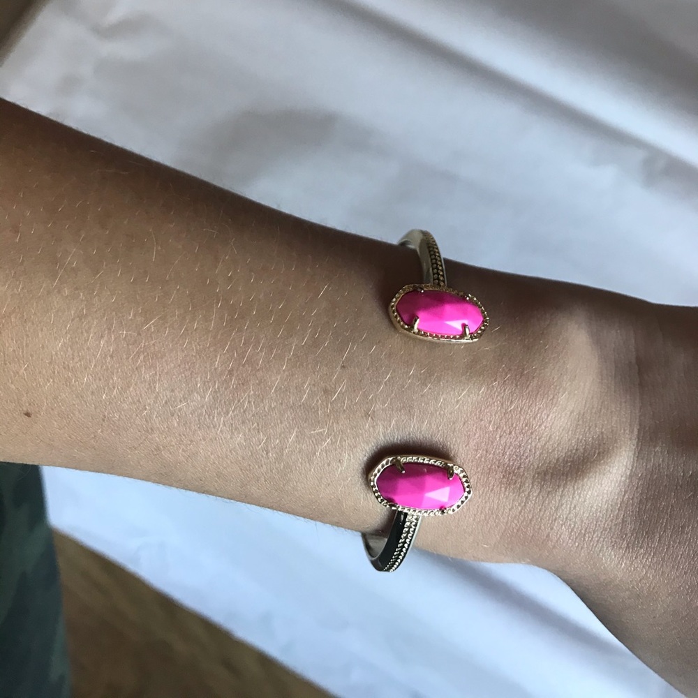 Kendra Scott Pink and Gold Bracelet